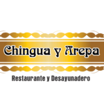 Logotipo Chingua y Arepa